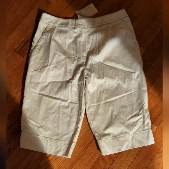 NEW DEADSTOCK VINTAGE NIKE PERFORMANCE GOLF CAPRIS SHORTS SZ6 WHITE WITH TAGS! - Picture 4 of 16